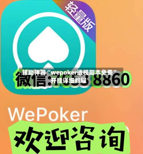 辅助神器“wepoker透视脚本免费”开挂详细教程-第2张图片