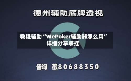 教程辅助“WePoker辅助器怎么用	”详细分享装挂-第3张图片