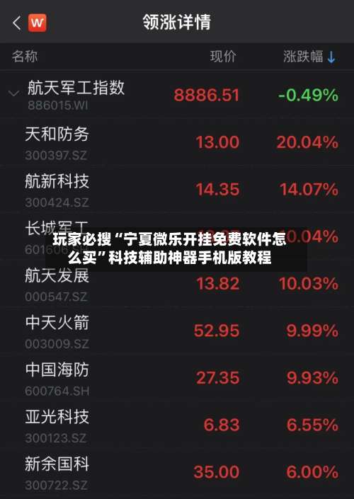 玩家必搜“宁夏微乐开挂免费软件怎么买	”科技辅助神器手机版教程-第2张图片