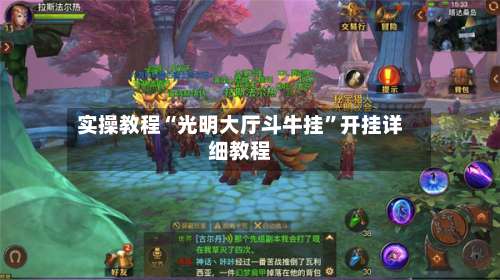 实操教程“光明大厅斗牛挂	”开挂详细教程-第1张图片