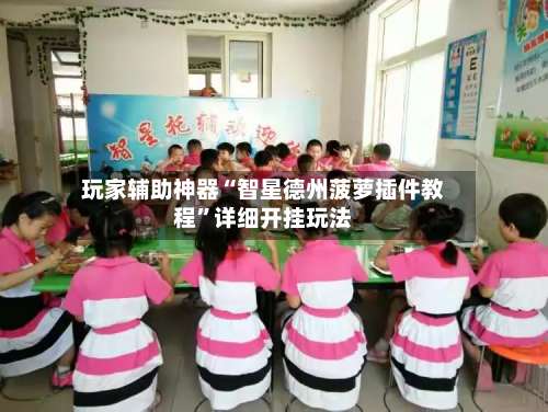 玩家辅助神器“智星德州菠萝插件教程”详细开挂玩法-第1张图片