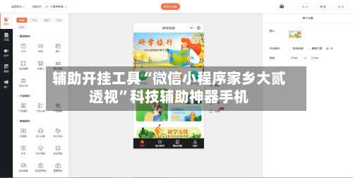 辅助开挂工具“微信小程序家乡大贰透视”科技辅助神器手机-第1张图片