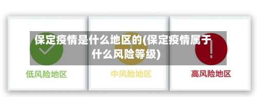 保定疫情是什么地区的(保定疫情属于什么风险等级)-第2张图片