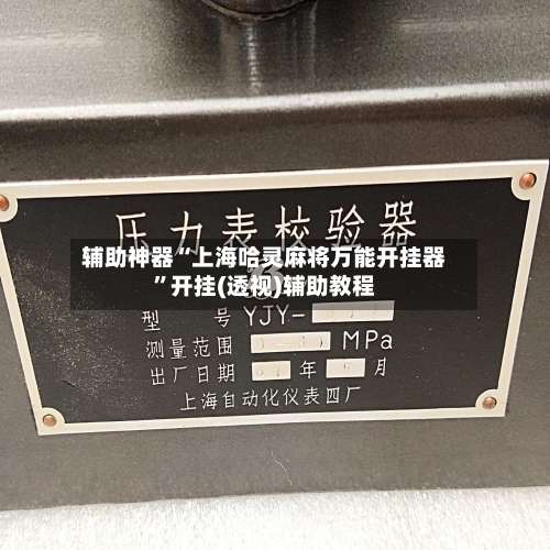 辅助神器“上海哈灵麻将万能开挂器	”开挂(透视)辅助教程-第1张图片