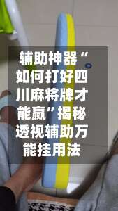 辅助神器“如何打好四川麻将牌才能赢	”揭秘透视辅助万能挂用法-第2张图片