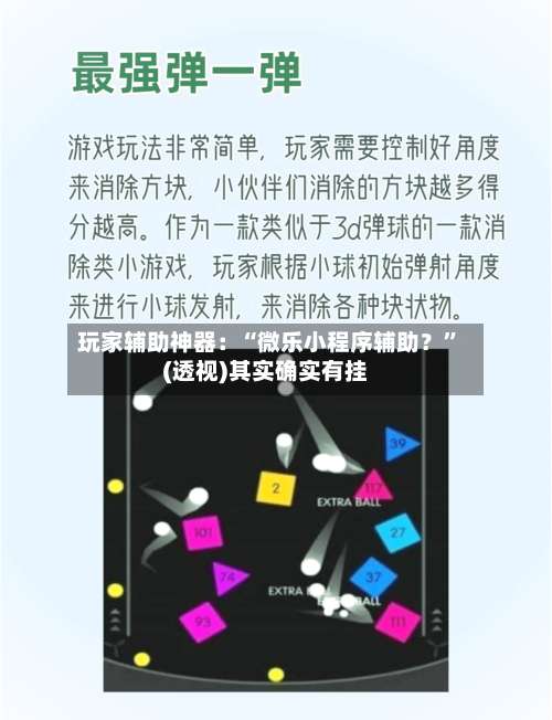 玩家辅助神器：“微乐小程序辅助？	”(透视)其实确实有挂-第2张图片