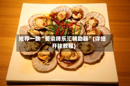 推荐一款“蜀渝牌乐汇辅助器”(详细开挂教程)-第2张图片