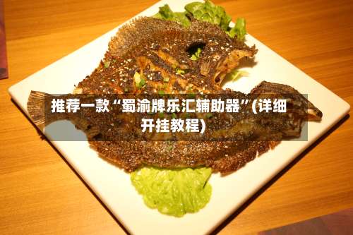 推荐一款“蜀渝牌乐汇辅助器	”(详细开挂教程)-第1张图片