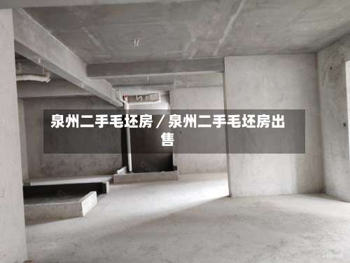 泉州二手毛坯房／泉州二手毛坯房出售-第1张图片