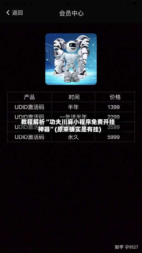 教程解析“功夫川麻小程序免费开挂神器”(原来确实是有挂)-第3张图片