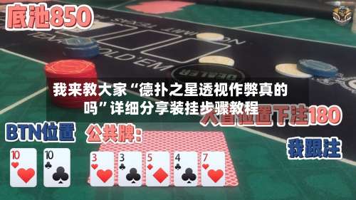 我来教大家“德扑之星透视作弊真的吗”详细分享装挂步骤教程-第3张图片