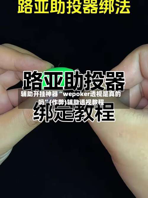 辅助开挂神器“wepoker透视是真的吗	”(作弊)辅助透视教程-第2张图片