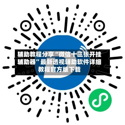 辅助教程分享“微信十三张开挂辅助器”最新透视辅助软件详细教程官方版下载-第1张图片