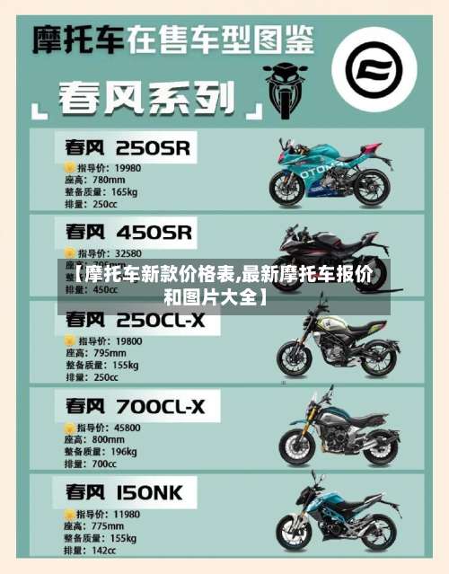 【摩托车新款价格表,最新摩托车报价和图片大全】-第1张图片