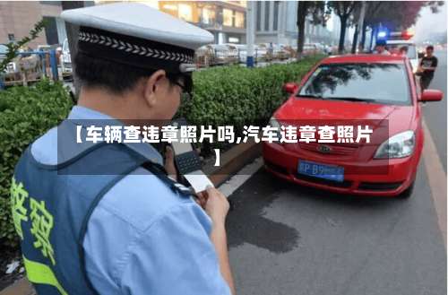 【车辆查违章照片吗,汽车违章查照片】-第1张图片