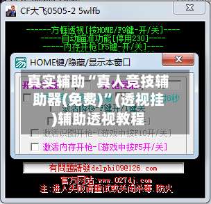 真实辅助“真人竞技辅助器(免费)	”(透视挂)辅助透视教程-第1张图片
