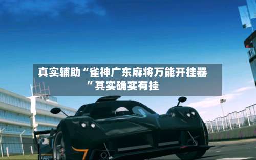 真实辅助“雀神广东麻将万能开挂器”其实确实有挂-第1张图片