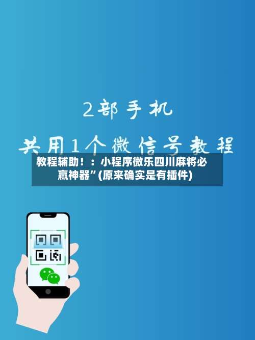 教程辅助！：小程序微乐四川麻将必赢神器”(原来确实是有插件)-第3张图片