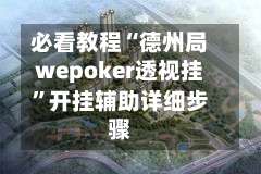 必看教程“德州局wepoker透视挂”开挂辅助详细步骤-第3张图片
