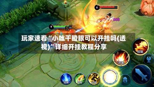 玩家速看“小吆干瞪眼可以开挂吗(透视)”详细开挂教程分享-第2张图片