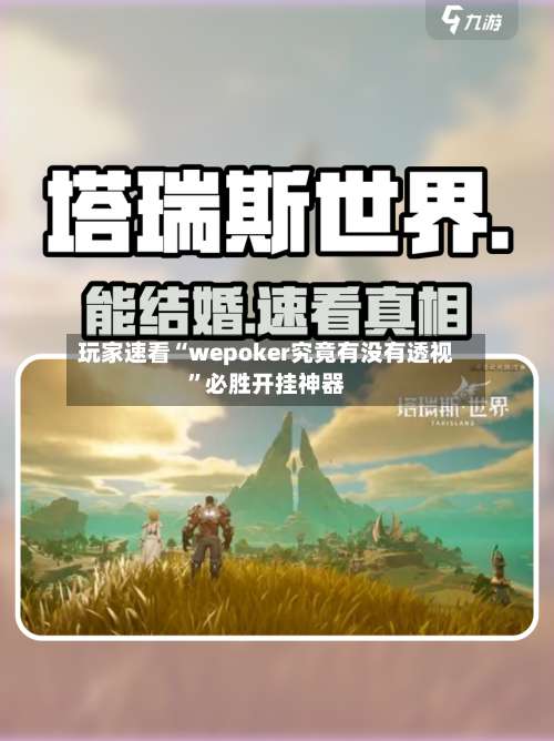 玩家速看“wepoker究竟有没有透视”必胜开挂神器-第1张图片