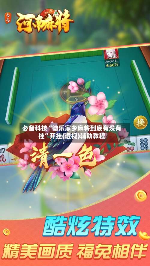 必备科技“微乐家乡麻将到底有没有挂”开挂(透视)辅助教程-第1张图片