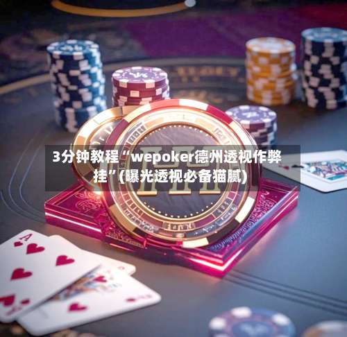 3分钟教程“wepoker德州透视作弊挂”(曝光透视必备猫腻)-第2张图片