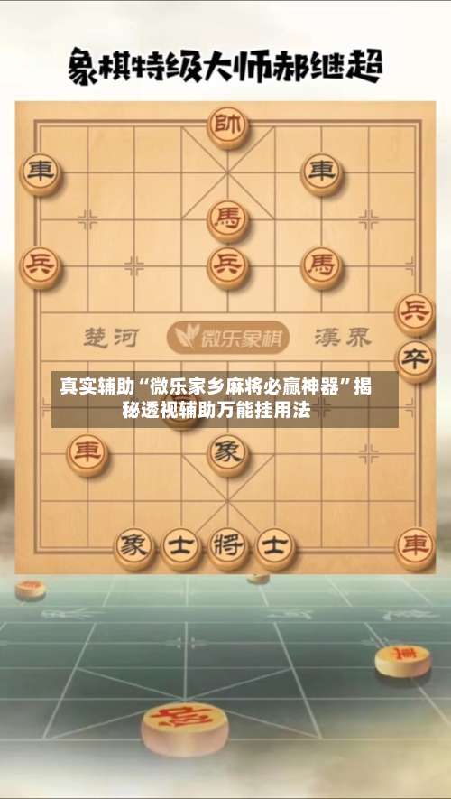 真实辅助“微乐家乡麻将必赢神器”揭秘透视辅助万能挂用法-第1张图片