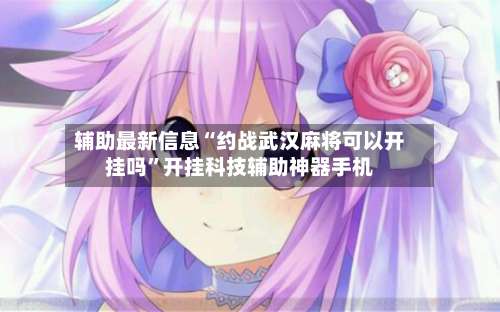 辅助最新信息“约战武汉麻将可以开挂吗”开挂科技辅助神器手机-第1张图片