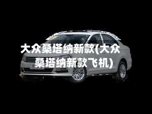 大众桑塔纳新款(大众桑塔纳新款飞机)-第1张图片