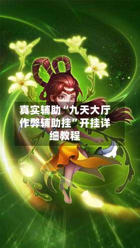 真实辅助“九天大厅作弊辅助挂”开挂详细教程-第3张图片