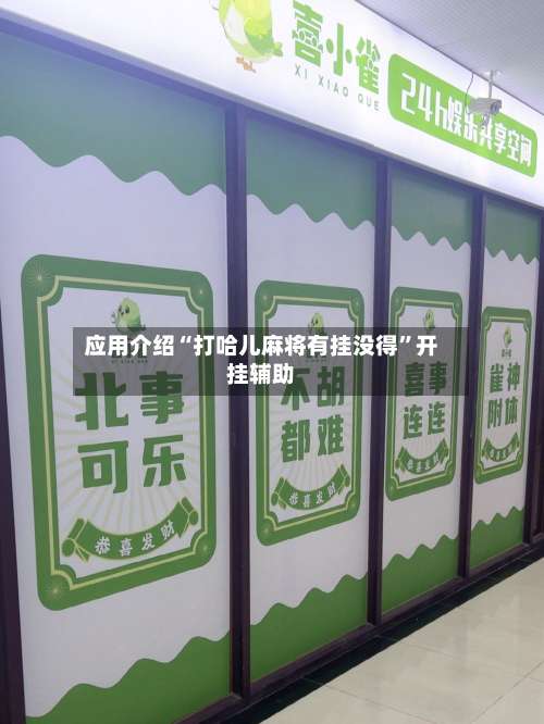 应用介绍“打哈儿麻将有挂没得”开挂辅助-第1张图片