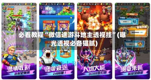 必看教程“微信途游斗地主透视挂	”(曝光透视必备猫腻)-第2张图片