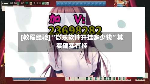 [教程经验]“微乐软件开挂多少钱”其实确实有挂-第2张图片