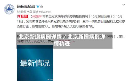 北京新增病例详情／北京新增病例详情轨迹-第1张图片