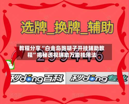 教程分享“白金岛跑胡子开挂辅助教程”揭秘透视辅助万能挂用法-第1张图片