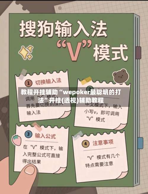 教程开挂辅助“wepoker最聪明的打法”开挂(透视)辅助教程-第1张图片