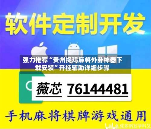 强力推荐“贵州捉鸡麻将外卦神器下载安装”开挂辅助详细步骤-第3张图片