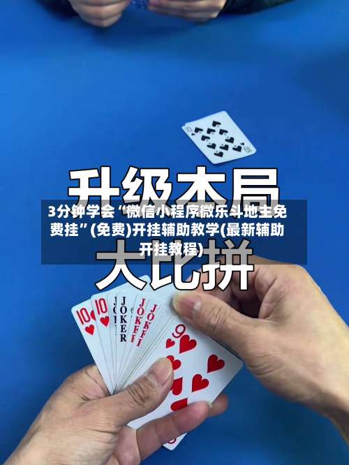 3分钟学会“微信小程序微乐斗地主免费挂”(免费)开挂辅助教学(最新辅助开挂教程)-第1张图片