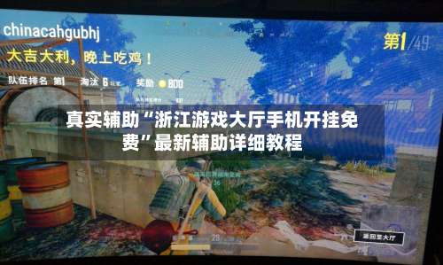真实辅助“浙江游戏大厅手机开挂免费”最新辅助详细教程-第2张图片