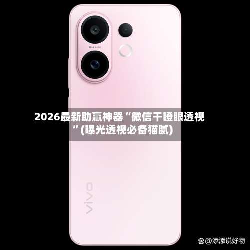 2026最新助赢神器“微信干瞪眼透视”(曝光透视必备猫腻)-第1张图片