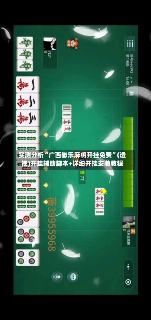 实测分析“广西微乐麻将开挂免费”(透视)开挂辅助脚本+详细开挂安装教程-第2张图片