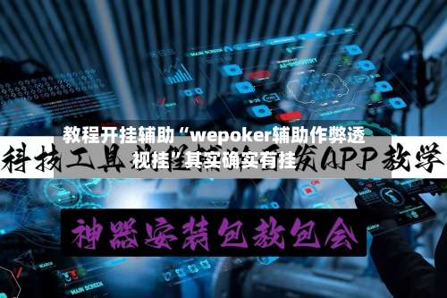 教程开挂辅助“wepoker辅助作弊透视挂”其实确实有挂-第2张图片