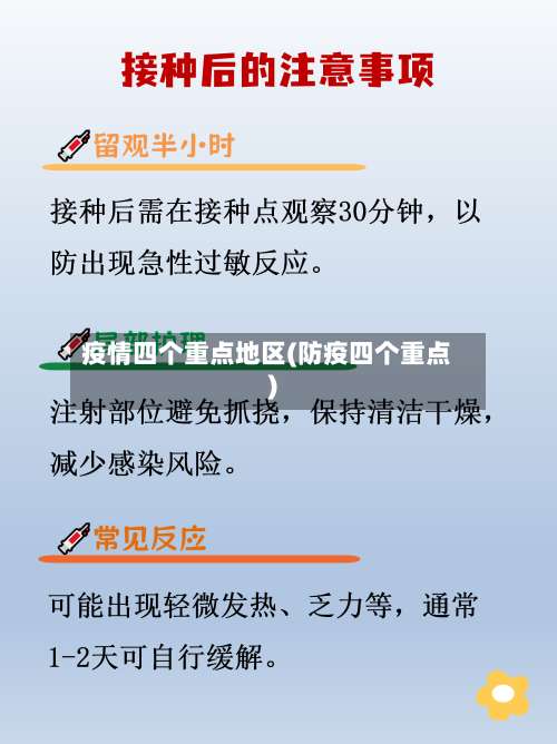 疫情四个重点地区(防疫四个重点)-第1张图片