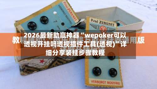2026最新助赢神器“wepoker可以透视开挂吗透视插件工具(透视)”详细分享装挂步骤教程-第2张图片