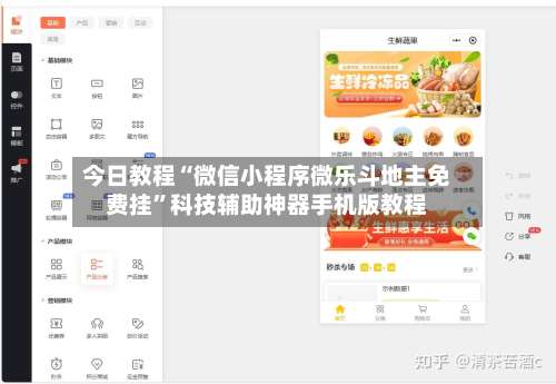 今日教程“微信小程序微乐斗地主免费挂”科技辅助神器手机版教程-第2张图片