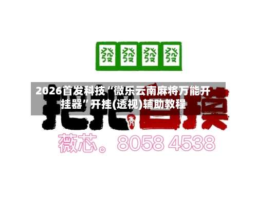2026首发科技“微乐云南麻将万能开挂器	”开挂(透视)辅助教程-第2张图片