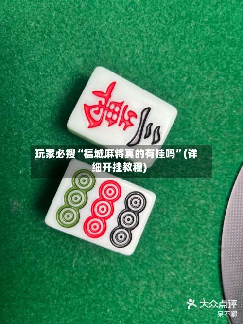 玩家必搜“福城麻将真的有挂吗	”(详细开挂教程)-第1张图片
