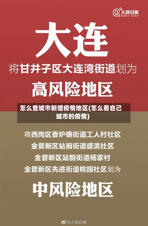怎么查城市新增疫情地区(怎么看自己城市的疫情)-第1张图片