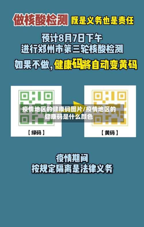 疫情地区的健康码图片/疫情地区的健康码是什么颜色-第2张图片